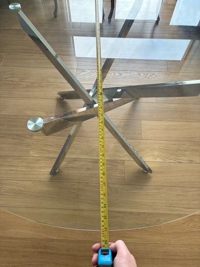 Large Glass Table