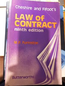 Law of Contract 9th edition
