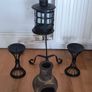 Lantren, Candle Holders + Chimney Image 2