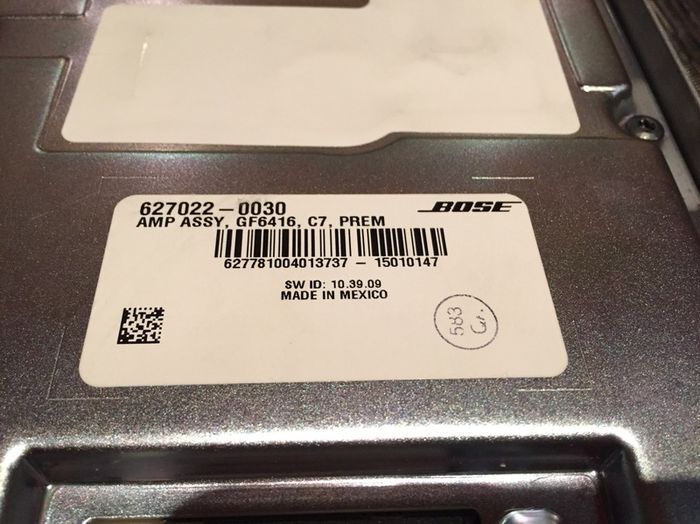 Bose audi amplifier oem