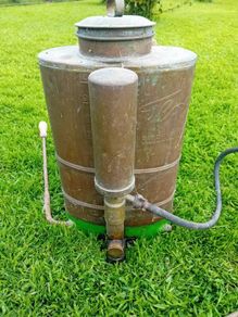 WEED SPRAYER, "Flox 10", Birchmeier, Switzerland. Brass
