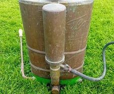 WEED SPRAYER, "Flox 10", Birchmeier, Switzerland. Brass