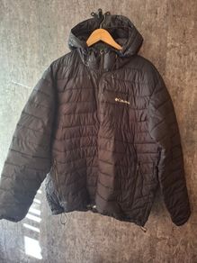 Columbia Mens Powder Lite Hoody Jacket - Black XL As New