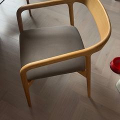 Set of 4 HORM dining chairs.
