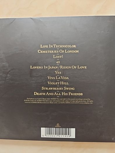 Coldplay CD  - Viva La Vida