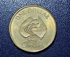Australian dollar coin
