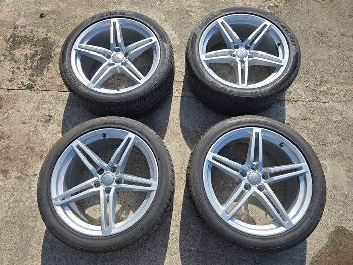 Genuine Audi 19" Alloy Wheels & Pirelli P Zero Tyres (255/50/R19)