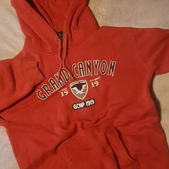 Genuine rust orange Grand Canyon hoodie bought in grand canyon size medium vintage