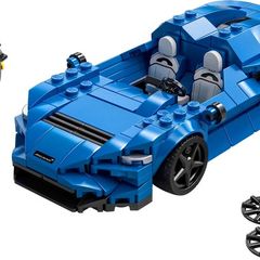 Lego Speed Champions 76902: McLaren Elva (2021) 100% Complete (NO BOX)