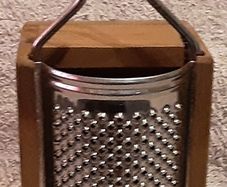 vintage grater and box