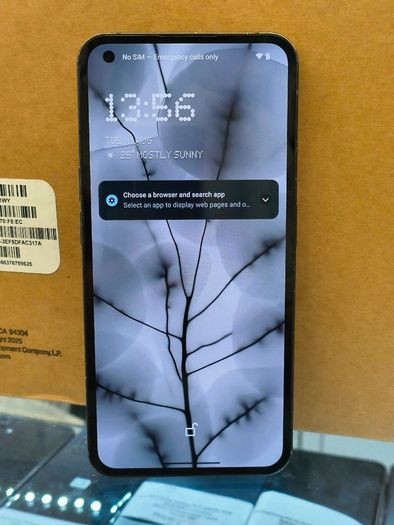 Nothing Phone 1 Black Dual Sim Unlocked 256GB (RAM 8GB+2GB) 6.55" Dual 50MP Android Smartphone/ Used, Excellent
