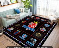 Scania lorry themed rug free postage
