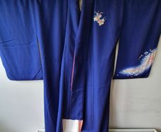 Blue japanese kimono