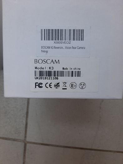 boscam k3 reversing camera