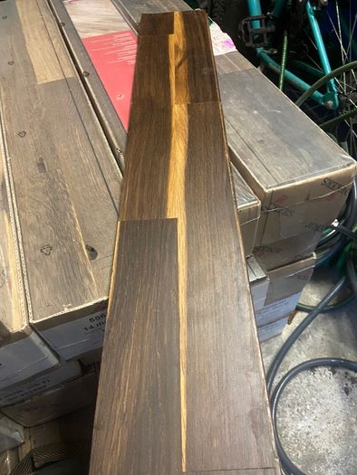 Wood flooring.