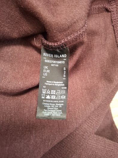 Dress Dark Brown River Island