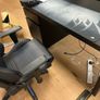 Complete Home Office Gaming Setup - Desk and Gaming Chair Image 3