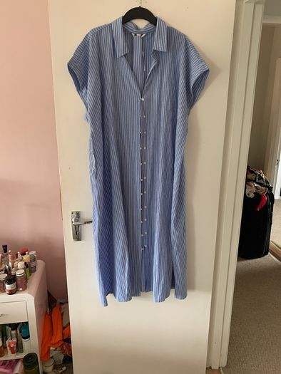 100% Cotton shirt dress
