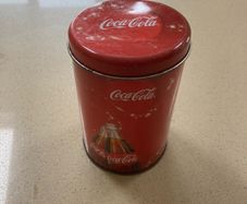 Coca Cola Metal container