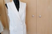 Women's White Tailored Jacket Per Una Speziale Size 14
