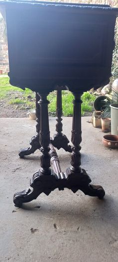 Antique ladies french seweing Chest oak early 1930s  Beautiful