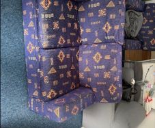 free - two-seater sofa and two armchairs.