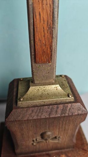 Antique French Altar Crucifix with Memento Mori Skull and Crossbones