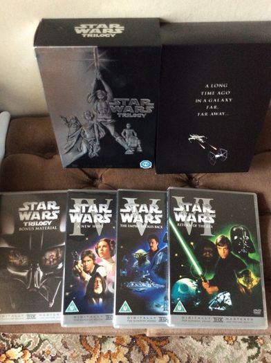 Star Wars Trilogy Four Disc DVD Set