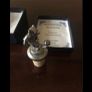 Vintage Pewter Bottle Stopper Image 2