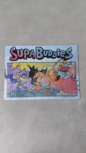 Dog Man Lenticular Puzzle Supa Buddies