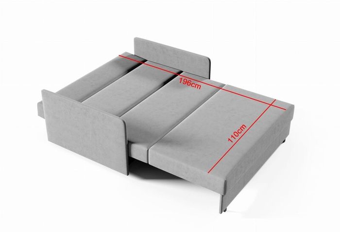 Stylish mustard velvet sofa bed & storage