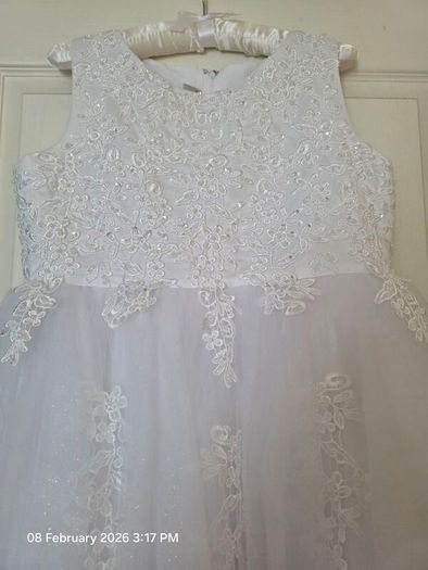 Girls Large/Plus size Communion Dress