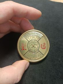 Nauticalia 50 Years 1994 - 2043 Brass Calendar