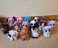 19 Original Ty Beanie Boos, All With Ty Tags And Some With Original Price On Them