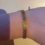 stainless steel gold bracelet Image 2