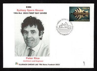 2023 Ireland Sydney Opera House Commemorative Stamp PaddyAchill First Day Cover (FDC)
