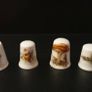 Collection of Flower Themed Thimbles Image 10