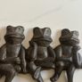 Decorative Cast Iron Frog Wall Hook Image 2