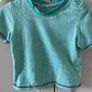 3 pack baby t-shirts grey green white Image 3