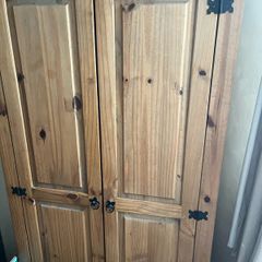 Wooden wardrobe
