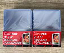 2 Packs of 25x Ultra Pro 3 x 4 Inch Top Loaders New Toploaders Pokemon Yugioh Cards Protection Cases Sealed MTG