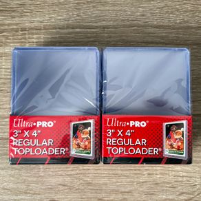 2 Packs of 25x Ultra Pro 3 x 4 Inch Top Loaders New Toploaders Pokemon Yugioh Cards Protection Cases Sealed MTG