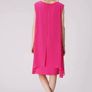 Joseph Ribkoff Pink Sleeveless Layer Dress Image 2