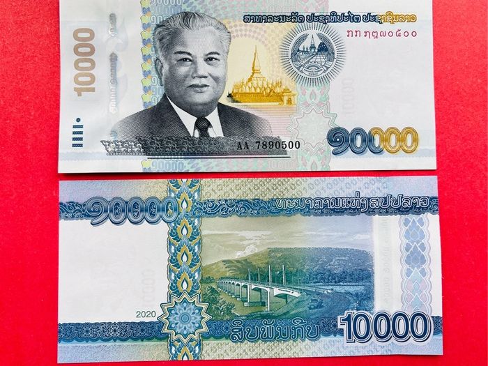 Lao / Laos  10000 KIP   2020. Pick  44. ( Uncirculated )