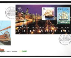 1999 Ireland Polly Woodside Commemorative Stamps Miniature Sheet An Post First Day Cover (FDC)