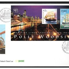 1999 Ireland Polly Woodside Commemorative Stamps Miniature Sheet An Post First Day Cover (FDC)