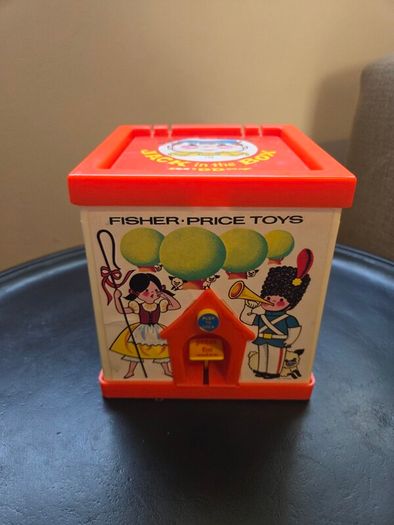 Vintage Fisher Price Jack in the box