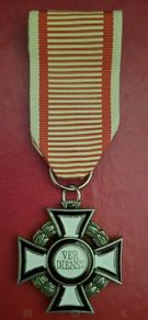 Austrian, military merit cross.