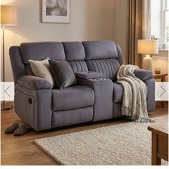 Two seater recliner sofa
