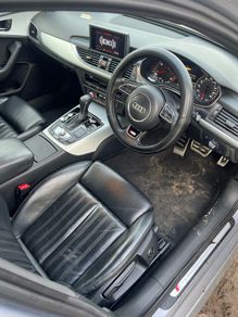 S line leather interior black for audi a6 c7 2011-2017